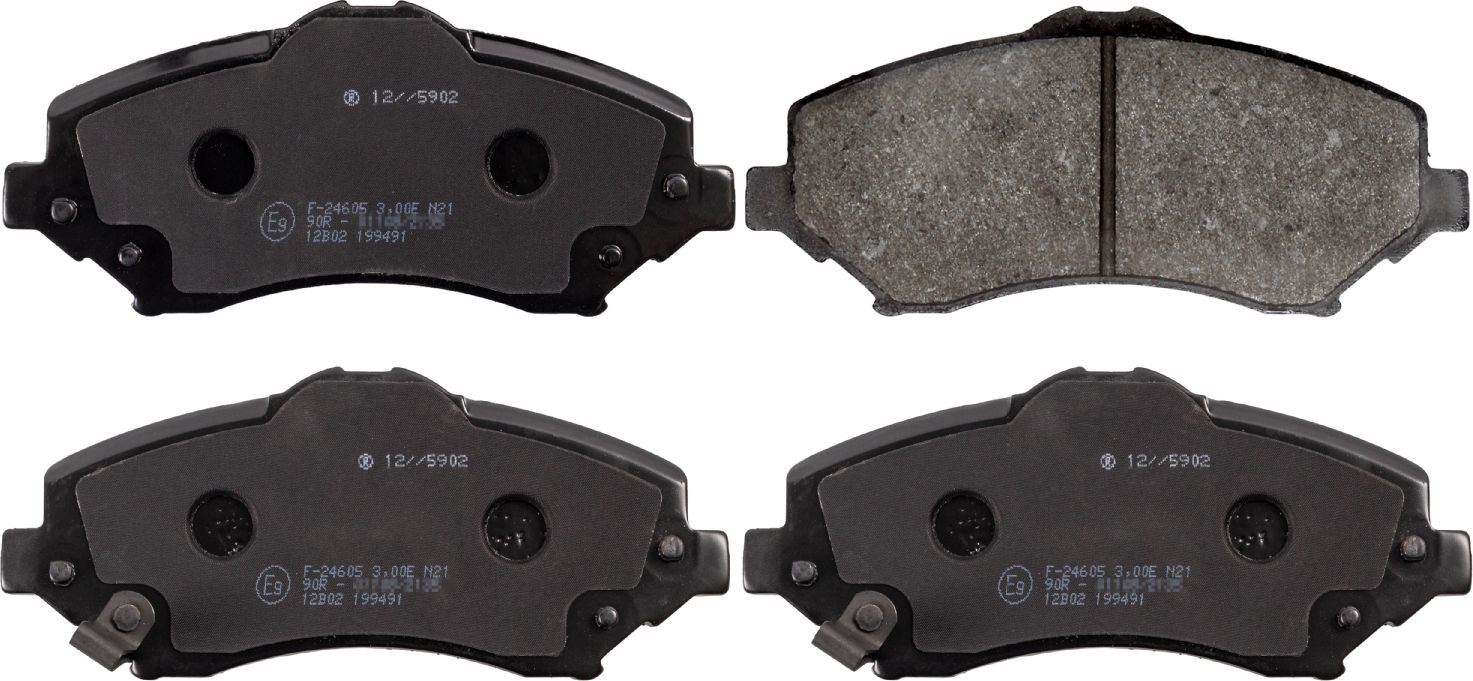 Тормозные колодки Blue Print. Артикул ADA104213