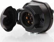 Розетка AvtoS ПС-300А 7-контактная с пыльником и разветвителем. Артикул Z3-01