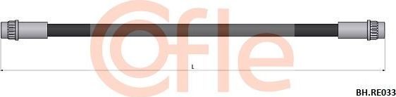 Тормозной шланг Cofle. Артикул 92.BH.RE033