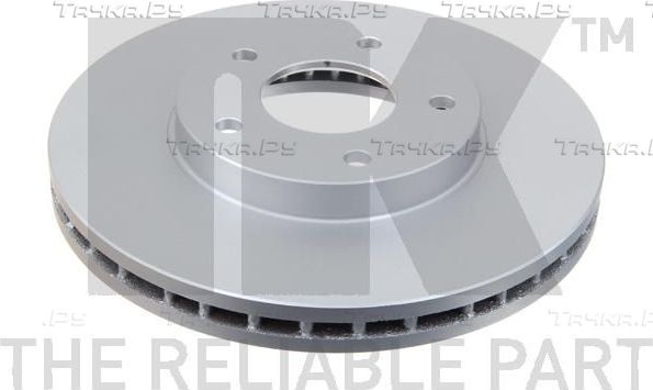 Тормозной диск NK передний для Nissan Primera P12 2002-2008. Артикул 312256