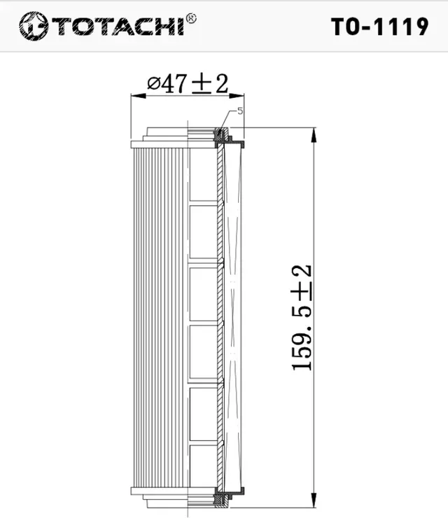TOTACHI TO-1119 A 271 180 01 09 MANN HU 514x Totachi. Артикул TO1119