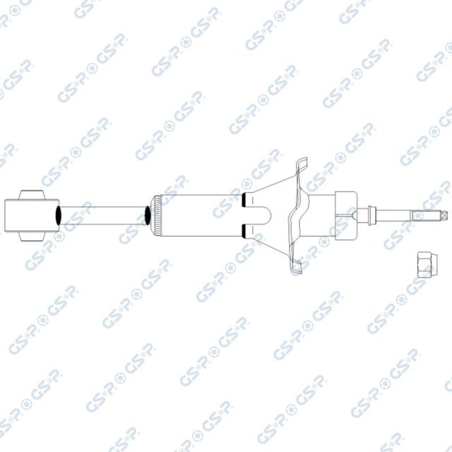 Амортизатор GSP задний для BMW X3 III (G01) 2017-2026. Артикул 32000465