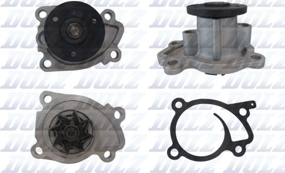 Помпа (водяной насос) Dolz для Smart Fortwo III (C453, A453) 2014-2026. Артикул N151