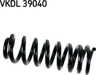 Пружина подвески SKF задняя для Mercedes-Benz M-Класс II (W164) 2005-2011. Артикул VKDL 39040