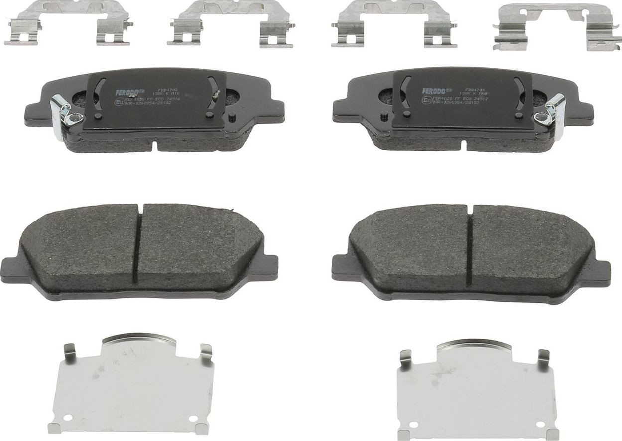 Тормозные колодки Ferodo Premier Eco Friction. Артикул FDB4703