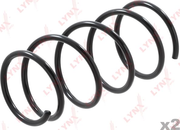 Пружина подвески LYNXauto передняя для Toyota Starlet V (P90) 1996-1997. Артикул SC-3003