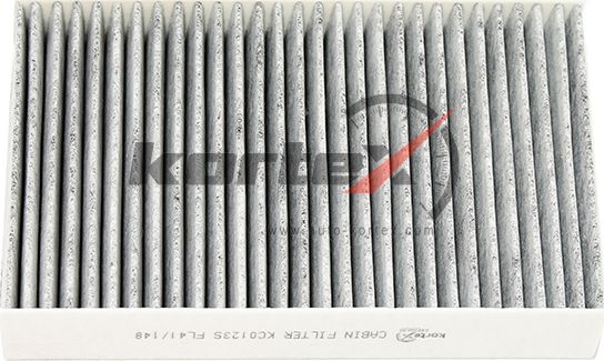 Фильтр салонный NISSAN QASHQAI 14- (угольный) (Kortex). Артикул KC0123S