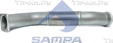 Гофра глушителя Sampa для DAF XF 95 1997-2006. Артикул 050.465