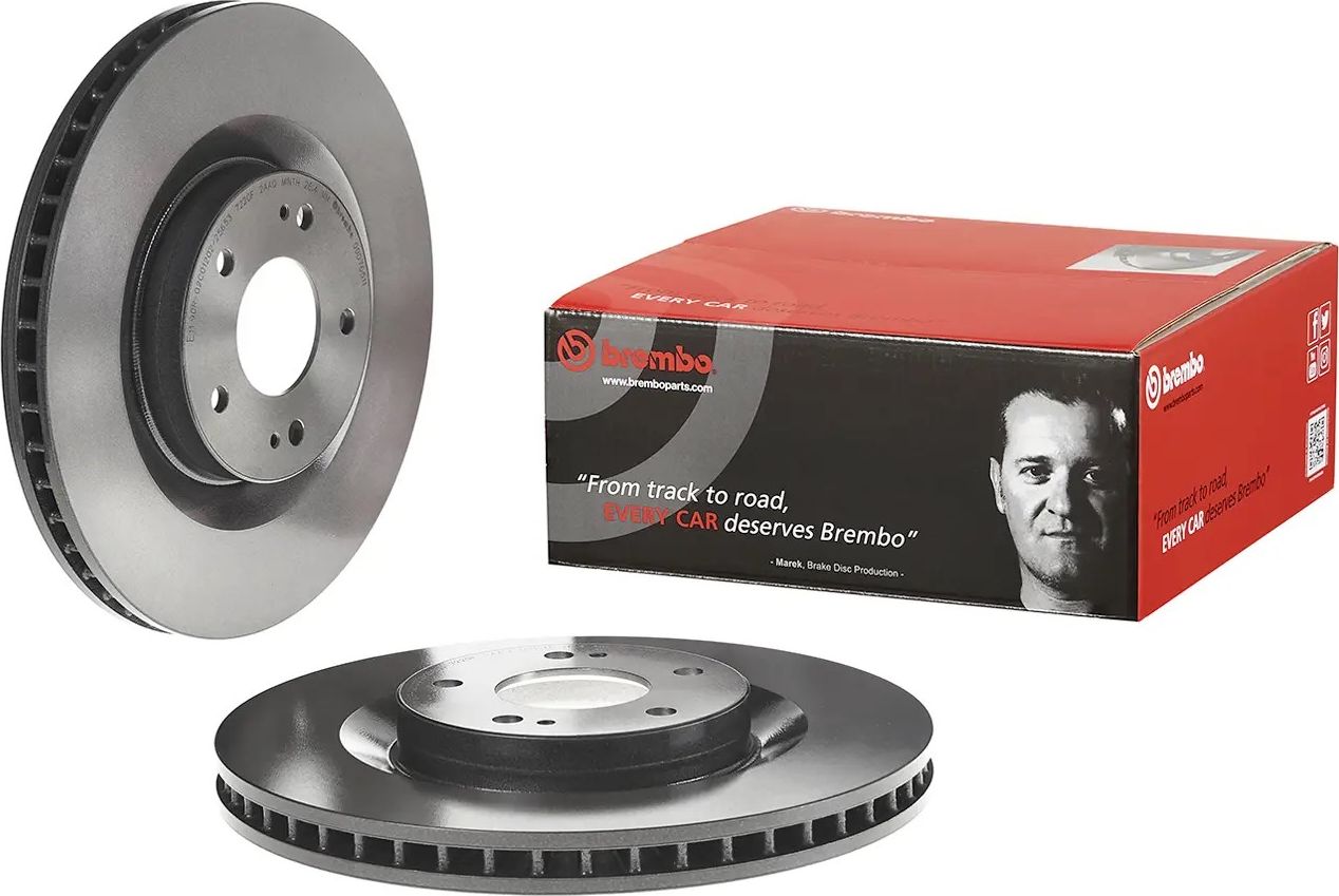 Тормозной диск Brembo PRIME LINE - UV Coated. Артикул 09.D765.11