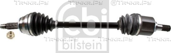 Полуось (привод в сборе, приводной вал) Febi Bilstein. Артикул 183389