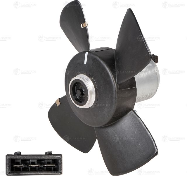 Вентилятор радиатора двигателя Luzar для Audi 80 IV (B3) 1986-1990. Артикул LFc 1813