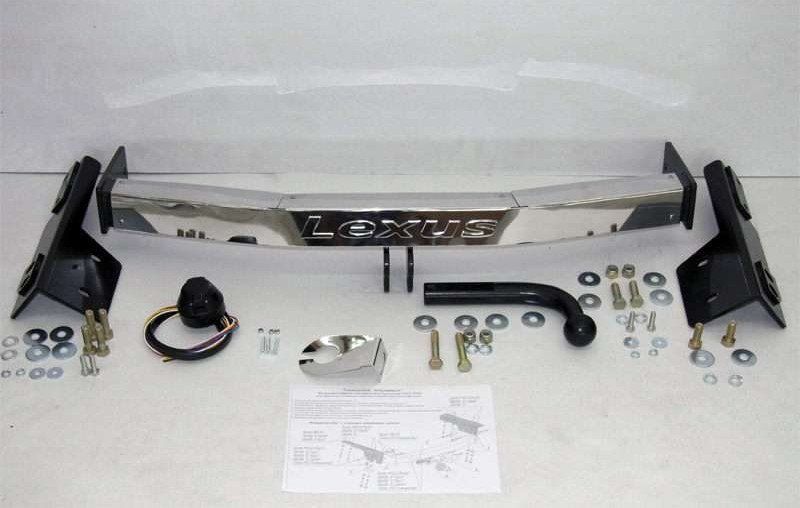 Фаркоп Союз-96 Премиум (вар.2-выпукл.букв) для Lexus GX 470 2003-2009. Артикул LEGX.10.4011