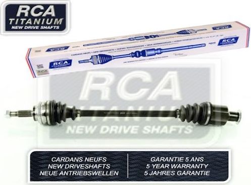 Полуось (привод в сборе, приводной вал) RCA FRANCE NEW DRIVESHAFT передняя правая для Nissan Kubistar X76 2003-2026. Артикул R370AN