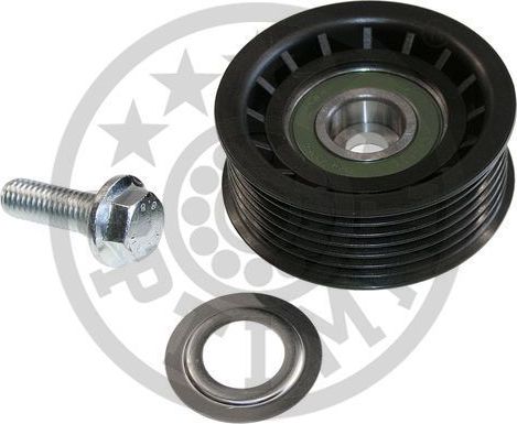 Направляющий (ведущий) ролик приводного поликлинового ремня Optimal (полимерный материал). Артикул 0-N1667