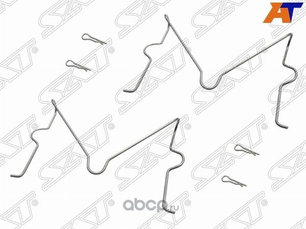 КОМПЛЕКТ МОНТАЖНЫЙ ТОРМОЗНЫХ КОЛОДОК FR TOYOTA LAN (SAT). Артикул ST3490036