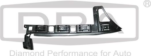 Кронштейн бампера DPA задний правый для Volkswagen Passat B6 2005-2010. Артикул 88070021902