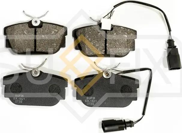 Колодки тормозные задние (Sufix). Артикул SX1821