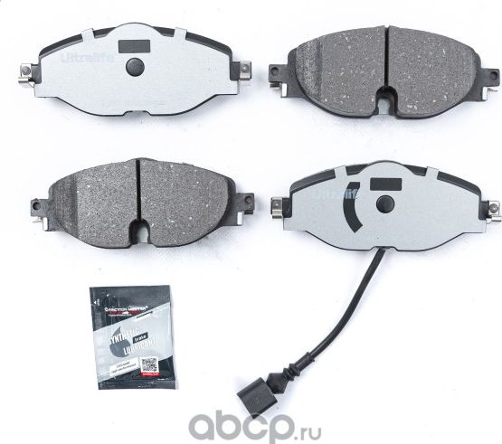 Керамические тормозные колодки передние CMX1760 (Frictionmaster). Артикул CMX1760