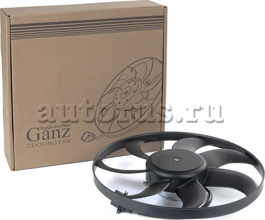 Вентилятор радиатора основного (Ganz). Артикул GIC06222