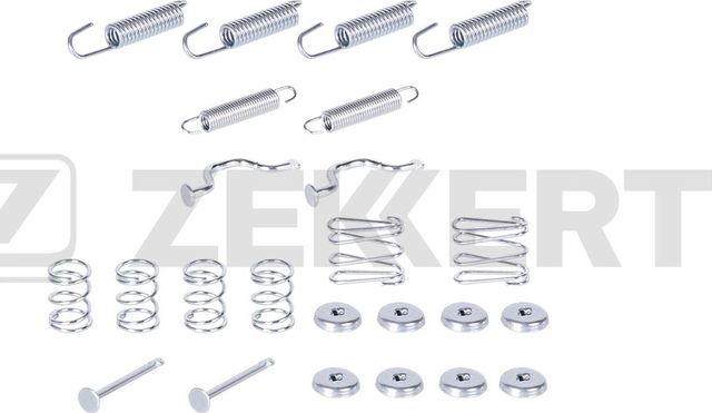 Комплект установочный задн. торм. колодок Lexus RX (_U3_) 03-  Toyota LC 90 96-  LC Prado 120  150 0 Zekkert. Артикул BR-1508