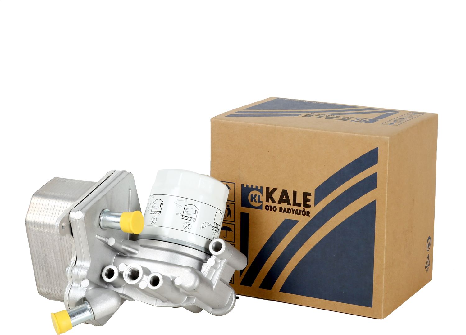 Радиатор масляный для а/м Citroen Jumper  Ford Transit  Peugeot Boxer с фильтром (Kale). Артикул 344545