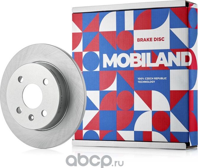 Диск тормозной задний невентилируемый D239,8мм OPEL ASTRA G Estate (T98), ASTRA (Mobiland). Артикул 416209050