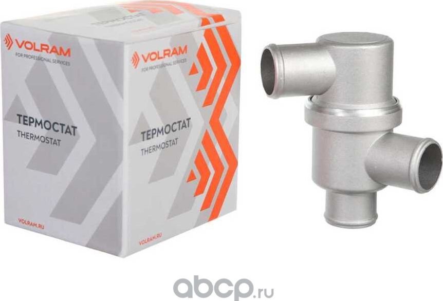 ТЕРМОСТАТ ВАЗ 2110-2112 КАРБ ДВ., ИНЖ. ДВ. 1.5 (+85С) (VOLRAM) VR23119. Артикул VR23119