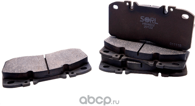 HM4602_колодки дисковые !/IVECO EuroCargo 60/65/75/95E.10/12/14/15 97 (Sorl). Артикул HM4602