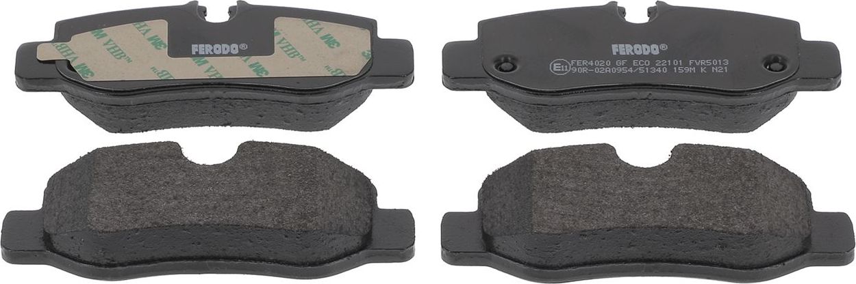Тормозные колодки Ferodo Premier Eco Friction. Артикул FVR5013