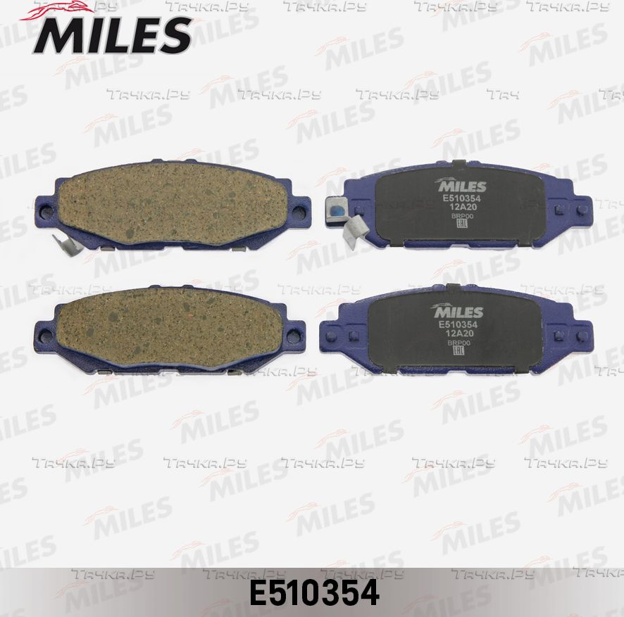 Тормозные колодки Miles (Керамика) для Lexus GS I 1993-1997. Артикул E510354