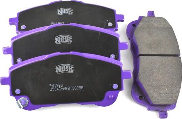 Тормозные колодки NiBK. Артикул PN1863