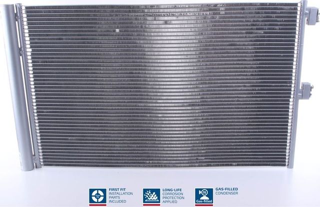 Радиатор кондиционера (конденсатор) Nissens (алюминий) для Mercedes-Benz GLA I (X156) 2014-2026. Артикул 940660