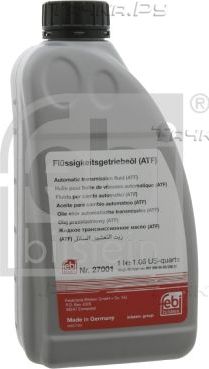 Масло для АКПП Febi Bilstein. Артикул 27001