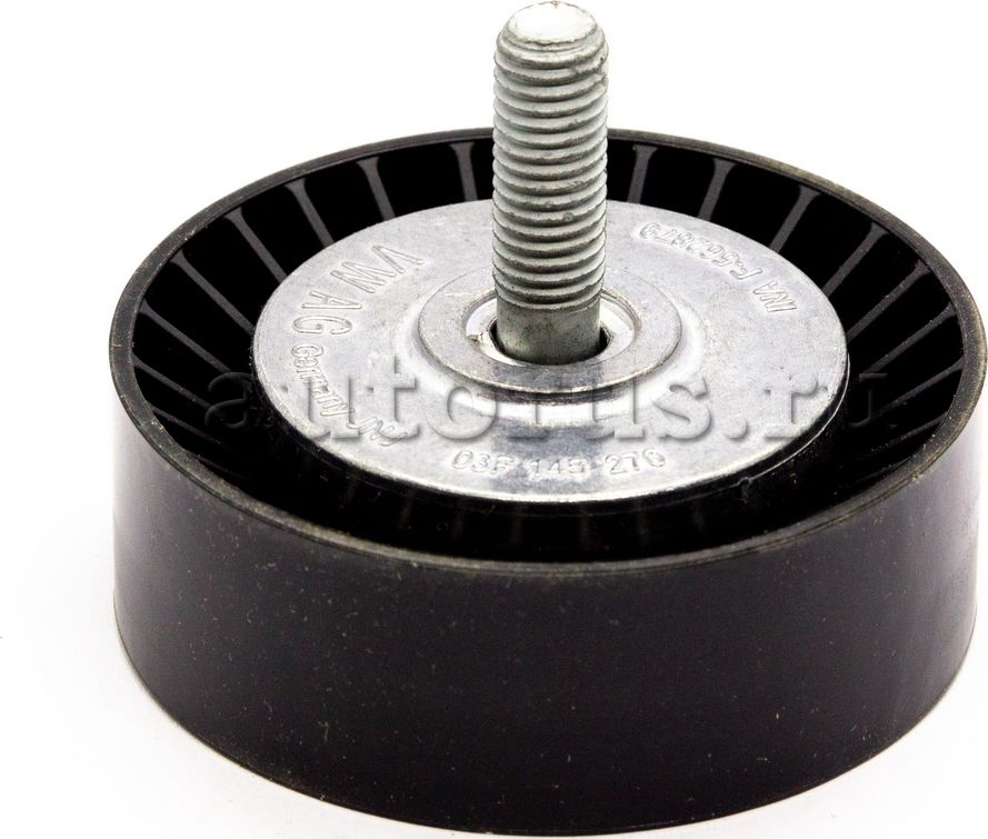 Направляющий (ведущий) ролик приводного поликлинового ремня VAG. Артикул 03F145276