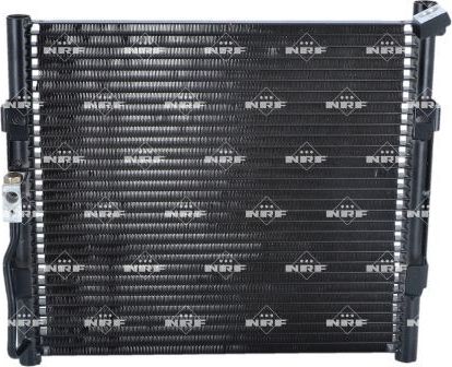 Радиатор кондиционера (конденсатор) NRF (алюминий) для Honda CR-X III 1992-1998. Артикул 35146