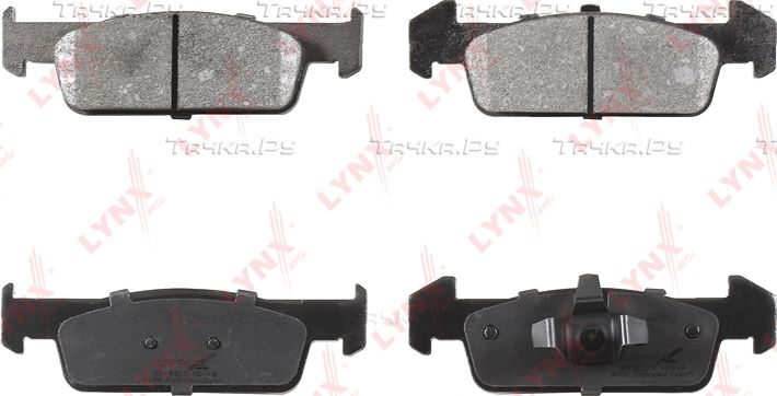 Тормозные колодки LYNXauto для Dacia Logan II 2012-2026. Артикул BD-6323