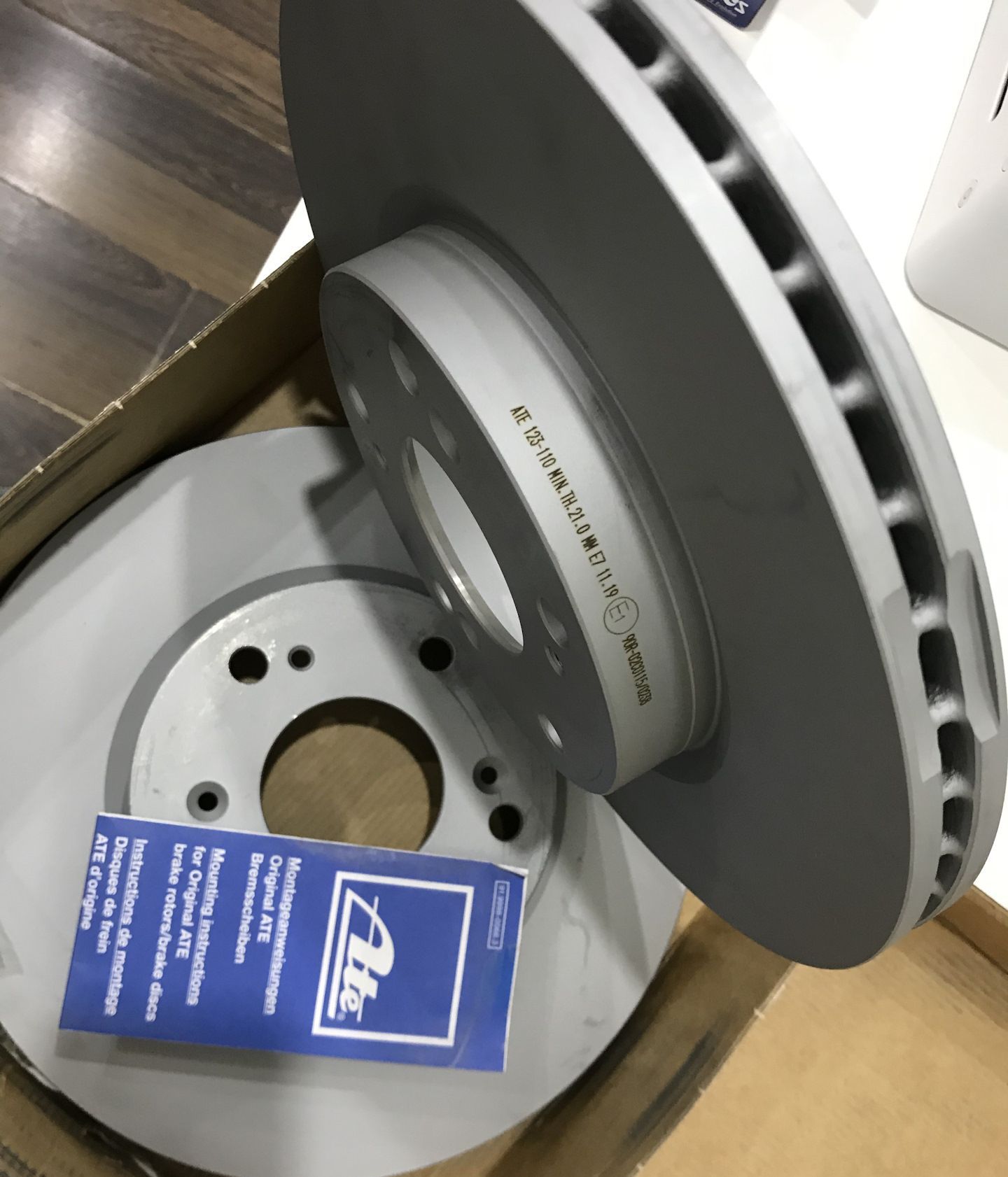 Тормозной диск ATE. Артикул 24.0123-0110.1