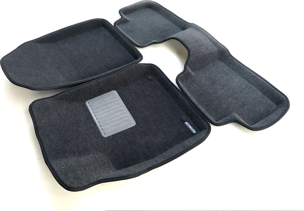 Коврики текстильные Euromat 3D Business для салона Kia Ceed III 2018-2026 Темно-серые. Артикул EMC3D-002902G