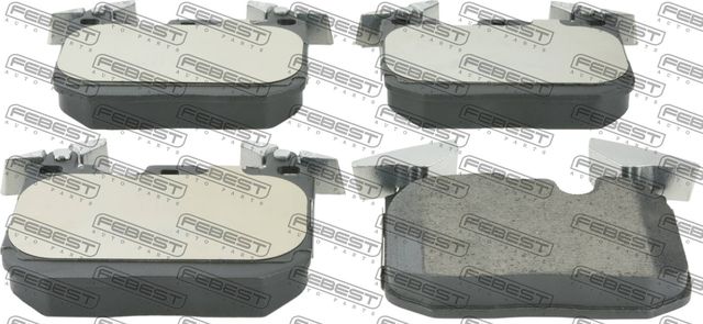 Тормозные колодки Febest. Артикул 1901-F20F