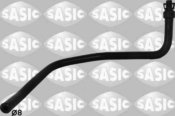 Патрубок радиатора (системы охлаждения) Sasic для Opel Astra J 2009-2015. Артикул 3406202