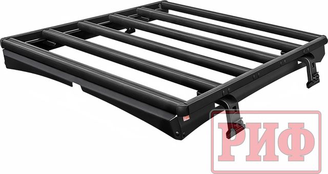 Багажник алюминиевый (платформа с крепежом) 1250x1510 мм РИФ для ВАЗ Нива 4х4 2121 1977-2026. Артикул RIFNVA-roof6