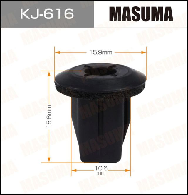 Клипса Masuma. Артикул KJ-616