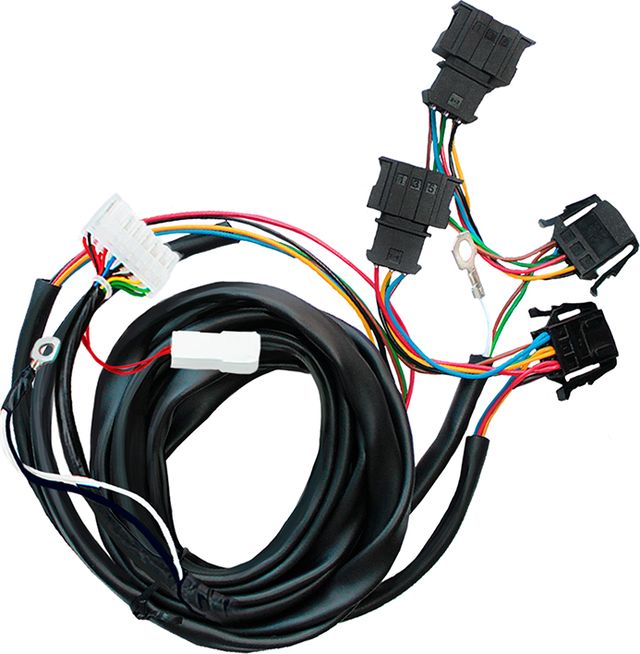 Штатная электрика фаркопа Концепт Авто 7-контактная с блоком для Volkswagen Passat B7 универсал 2011-2015. Артикул KA SC 71 112 006