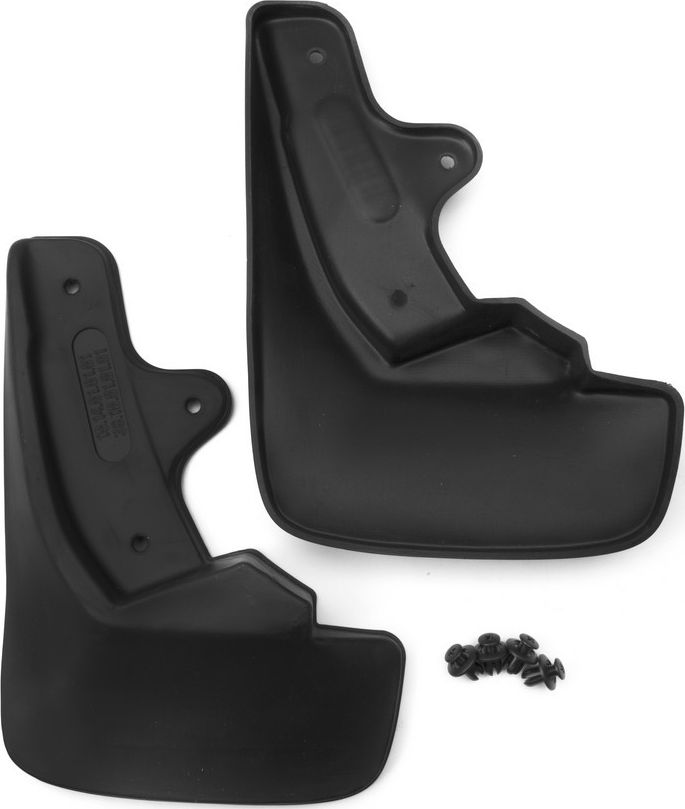 Брызговики Frosch (в пакете) передняя пара для Peugeot 4007 2007-2012. Артикул NLF.38.10.F13