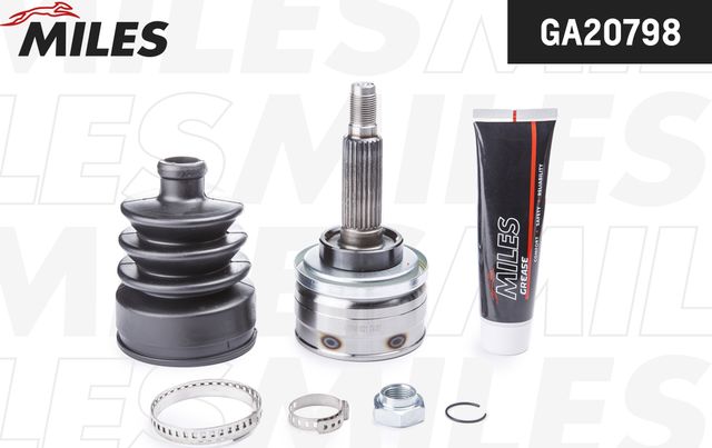 Шрус наружный (граната) Miles. Артикул GA20798
