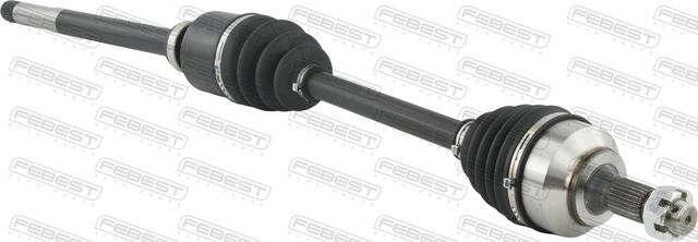 Полуось (привод в сборе, приводной вал) Febest передняя правая для Peugeot 5008 I 2009-2017. Артикул 2514-B7MTRH