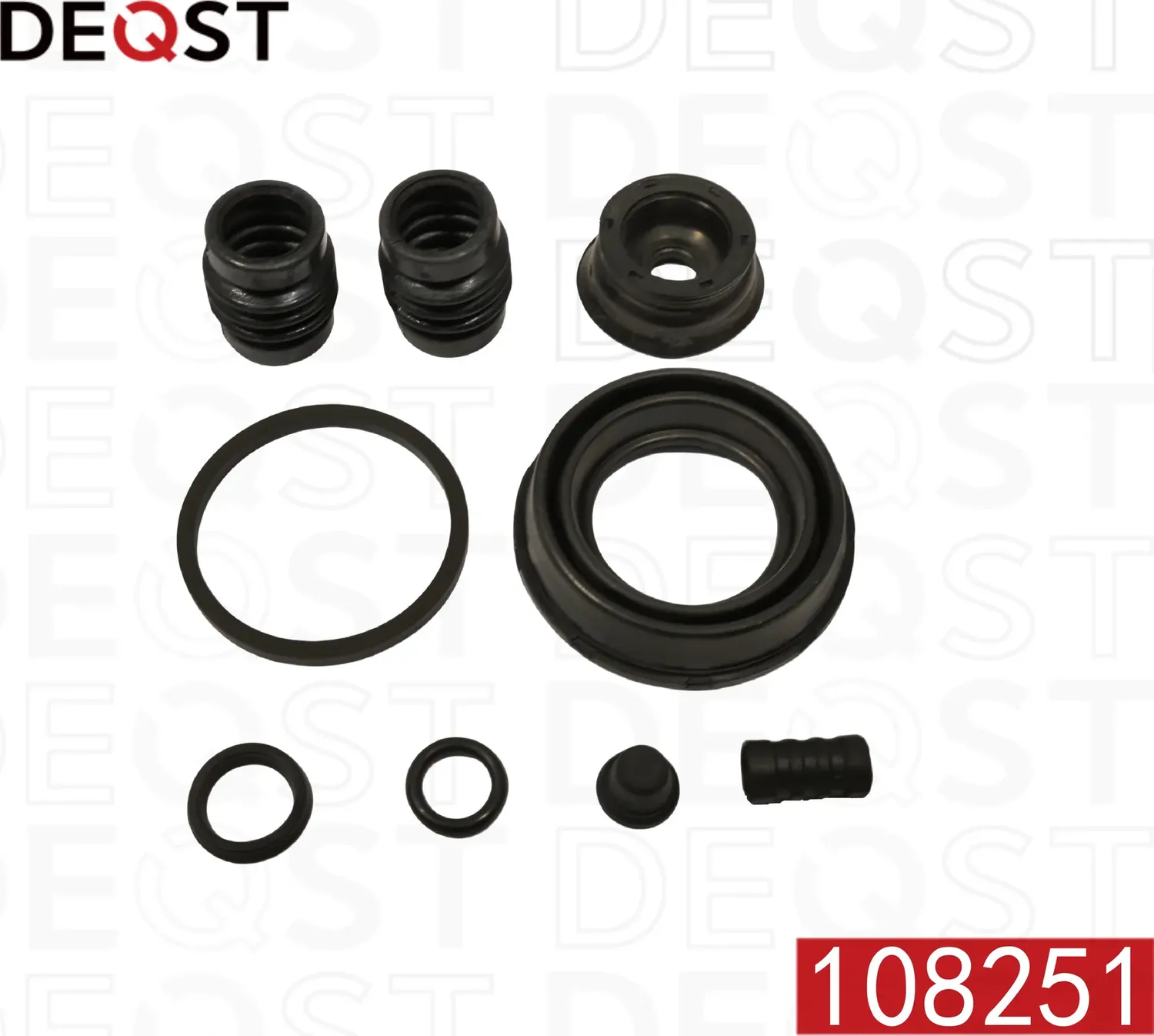 Ремкомплект тормозного суппорта заднего (для поршня O 40mm  суппорт ATE). CHEVROLET Cruze 09> / Orla (Deqst). Артикул 108251