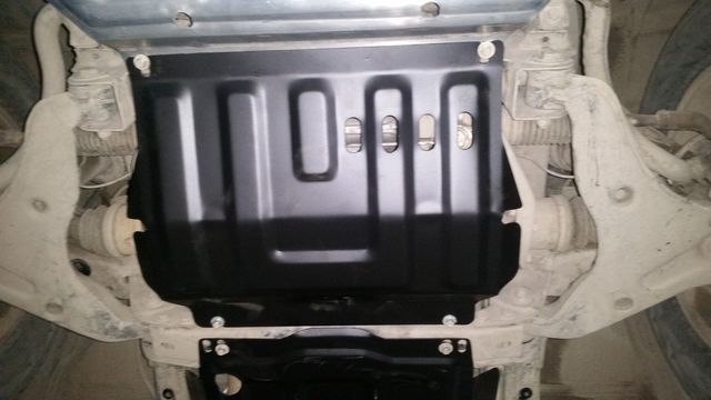 Защита Alfeco для картера (часть 2) Mitsubishi Pajero Sport II 2008-2015. Артикул ALF.14.08.2 st