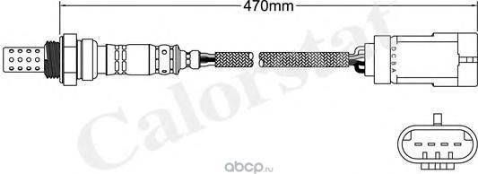 Лямбда-зонд (Vernet). Артикул LS140132