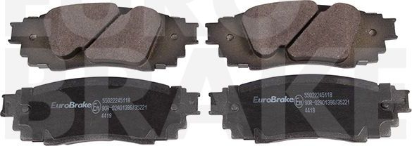 Тормозные колодки Eurobrake. Артикул 55022245118